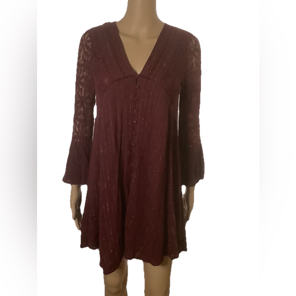 Altar’d State mini dress size Small lace accent